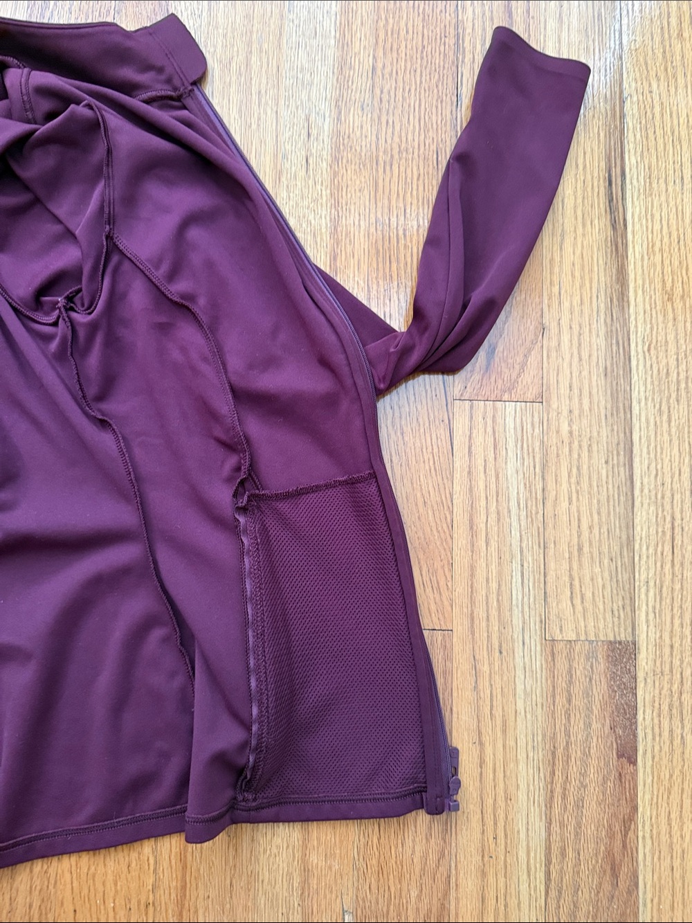 PINK Victoria Secret Long Sleeve Zip-up Top - Picture 4 of 6